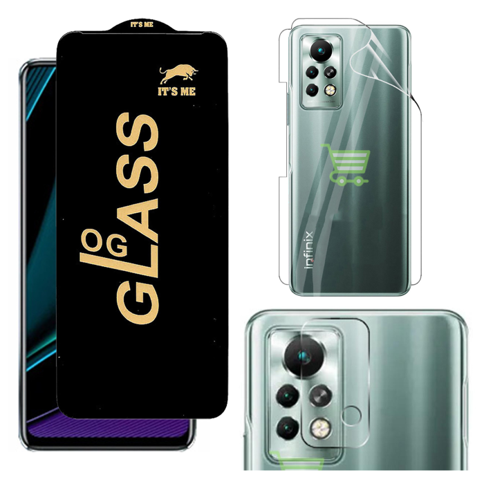 Infinix Note 11 Pro Clear Pack: OG Glass + Back Jelly Camera Guard - Image 2 Infinix Note 11 Pro Clear Pack: OG Glass + Back Jelly Camera Guard - Image 2