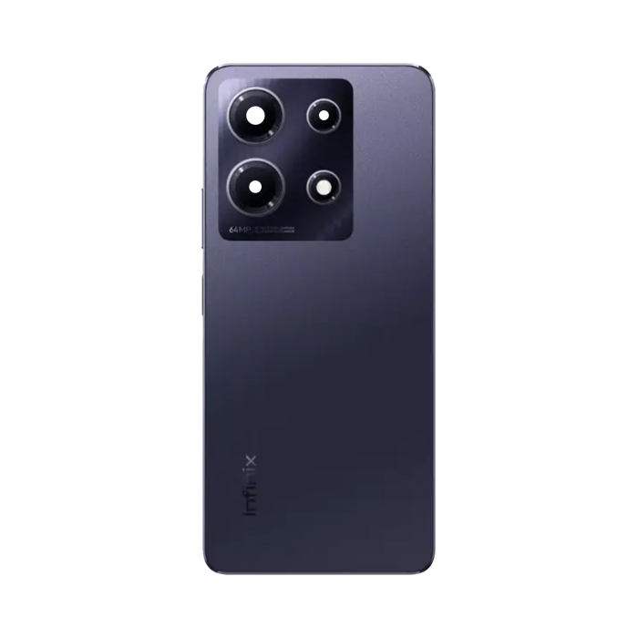 Infinix Note 30 Housing Middle Frame With Side Button and Replacement Battery Back Door For Note 30 - Black - Image 2 Infinix Note 30 Housing Middle Frame With Side Button and Replacement Battery Back Door For Note 30 - Black - Image 2