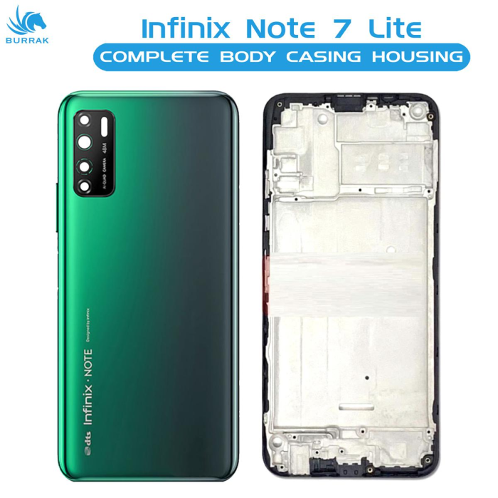 Infinix Note 7 Lite Green Housing - Image 2 Infinix Note 7 Lite Green Housing - Image 2