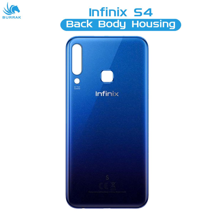 Infinix S4 Rear Back Body Casing Housing Replacement Battery Back Door For S4 - Blue - Image 2 Infinix S4 Rear Back Body Casing Housing Replacement Battery Back Door For S4 - Blue - Image 2