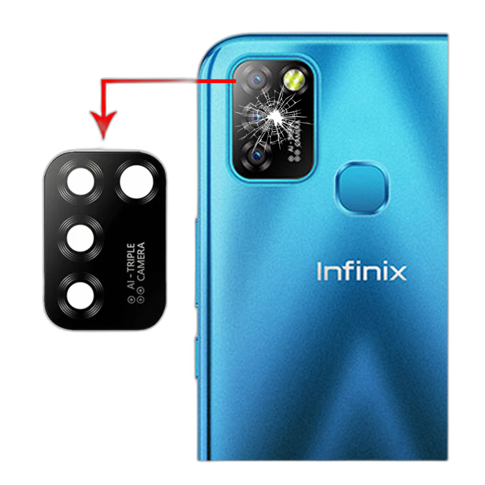 Infinix smart 5 Back Camera Lens Replacement For Infinix smart 5 - Image 2 Infinix smart 5 Back Camera Lens Replacement For Infinix smart 5 - Image 2