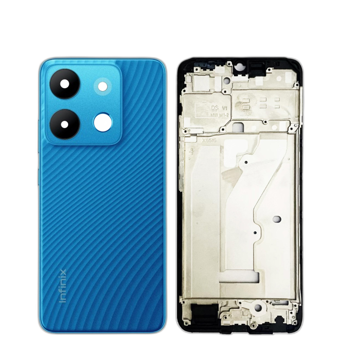 Infinix Smart 7 Rear Complete Body Casing Housing Replacement For Infinix Smart 7 - Blue - Image 2 Infinix Smart 7 Rear Complete Body Casing Housing Replacement For Infinix Smart 7 - Blue - Image 2
