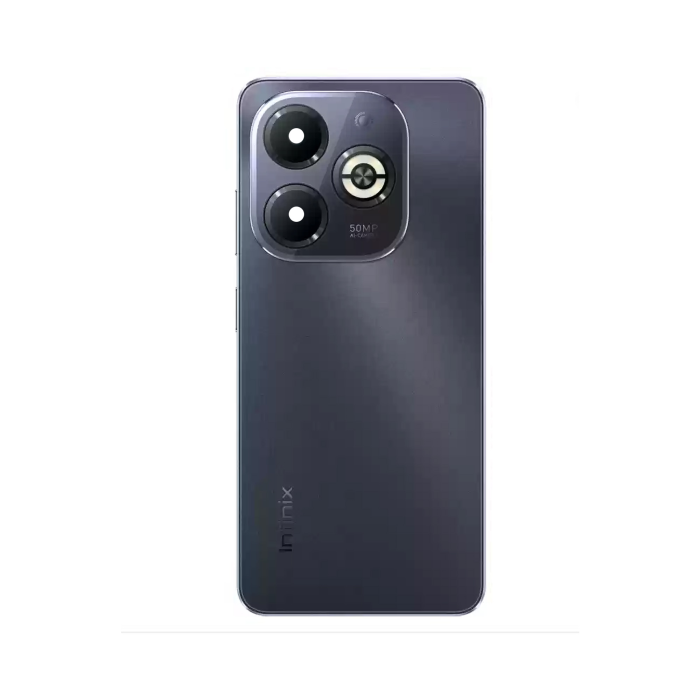 Infinix Smart 8 Plus Housing Middle Frame With Side Button and Replacement Battery Back Door For Smart 8 Plus - Balck - Image 2 Infinix Smart 8 Plus Housing Middle Frame With Side Button and Replacement Battery Back Door For Smart 8 Plus - Balck - Image 2