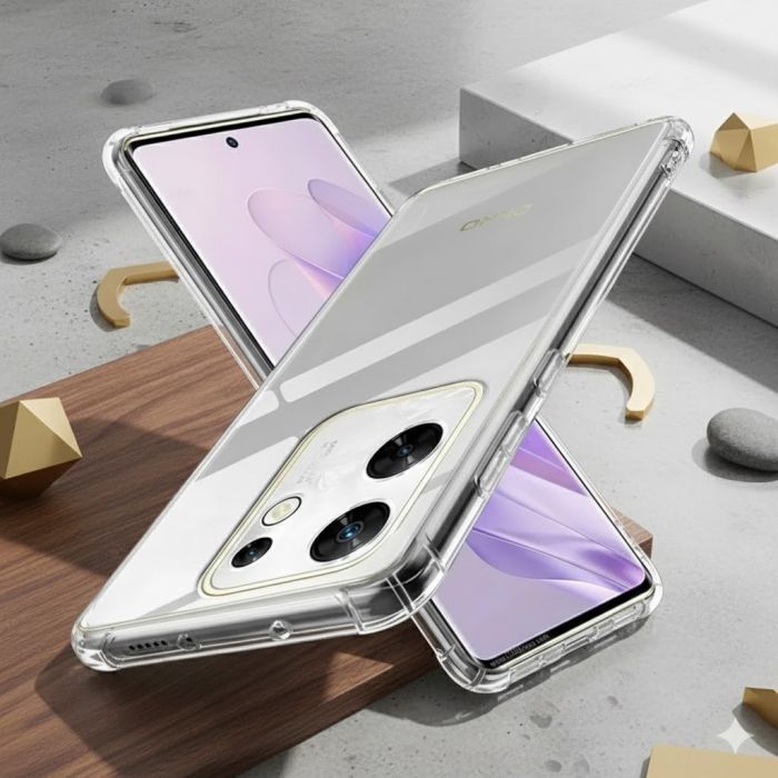 Infinix Zero 30 4G Transparent Bumper Case - Image 2 Infinix Zero 30 4G Transparent Bumper Case - Image 2