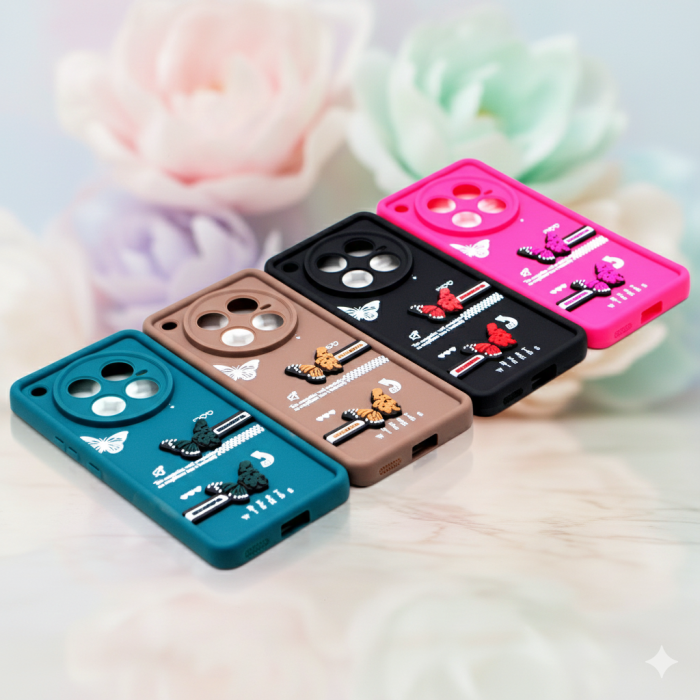 Infinix Zero 40 Soft Butterfly Ladies Case For Zero 40 Mobile Cover - Image 2 Infinix Zero 40 Soft Butterfly Ladies Case For Zero 40 Mobile Cover - Image 2