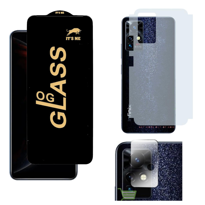 Infinix Zero X Neo Ultimate Kit: OG Glass + Carbon Back Camera Lens - Image 2 Infinix Zero X Neo Ultimate Kit: OG Glass + Carbon Back Camera Lens - Image 2