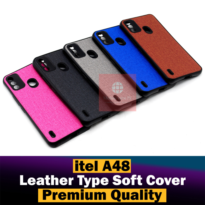 iTel A48 Soft Leather Type Case For Boys - Image 2
