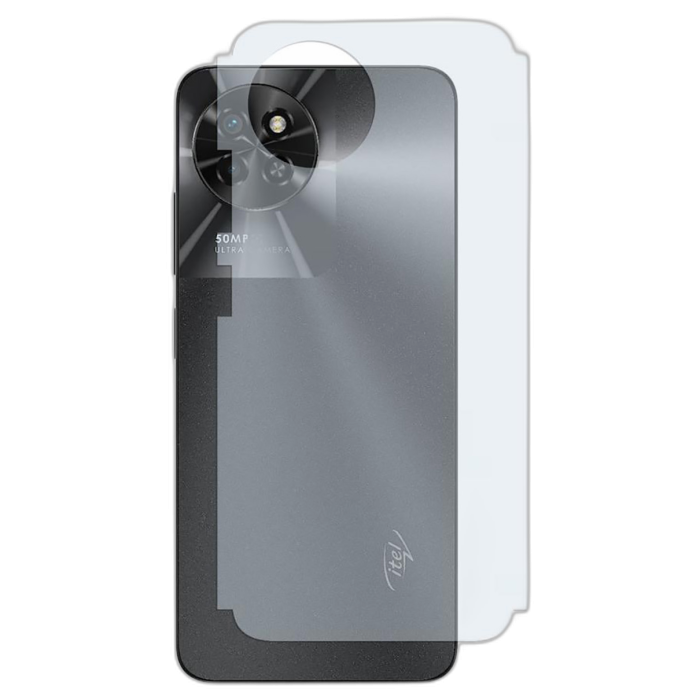 iTel S23 Back Protector Skin Matte Style Protector For iTel S23 - Image 2 iTel S23 Back Protector Skin Matte Style Protector For iTel S23 - Image 2