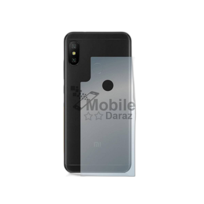 Mi A2 Lite Back Protector Skin Matte Style Protector For Mi A2 Lite - Image 2 Mi A2 Lite Back Protector Skin Matte Style Protector For Mi A2 Lite - Image 2