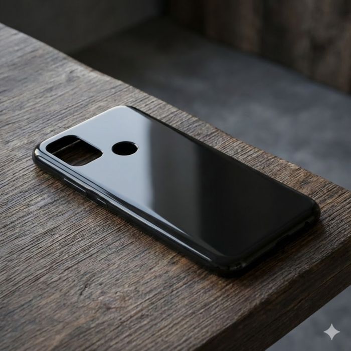 Motorola Moto G10 Soft Plain Black Mobile Cover - Image 2 Motorola Moto G10 Soft Plain Black Mobile Cover - Image 2