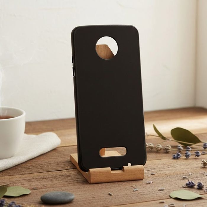 Motorola Moto Z Soft Plain Black Case - Image 2 Motorola Moto Z Soft Plain Black Case - Image 2