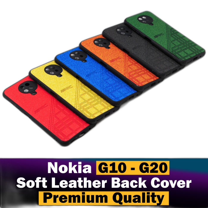 Nokia G10 - Nokia G20 Back Cover Soft Leather Case For Nokia G10 - Nokia G20 - Image 2 Nokia G10 - Nokia G20 Back Cover Soft Leather Case For Nokia G10 - Nokia G20 - Image 2