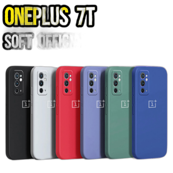 OnePlus 7T Official Logo Silicon Case - Official Case {Multi Colors} For OnePlus 7T Mobile Cover - Image 2 OnePlus 7T Official Logo Silicon Case - Official Case {Multi Colors} For OnePlus 7T Mobile Cover - Image 2