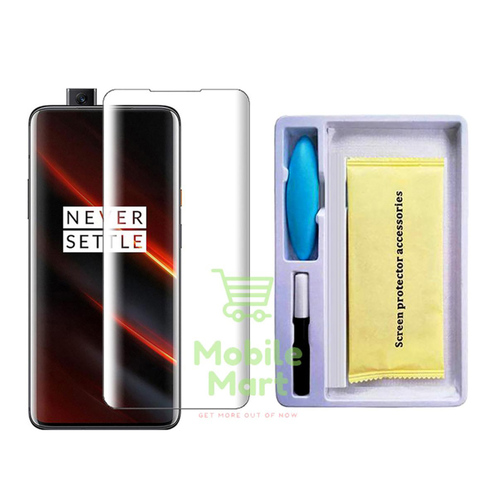 OnePlus 7T Pro Mclaren Front UV Tempered Glass Protector For Fully Curved Glass For OnePlus 7T Pro Mclaren - Image 2 OnePlus 7T Pro Mclaren Front UV Tempered Glass Protector For Fully Curved Glass For OnePlus 7T Pro Mclaren - Image 2