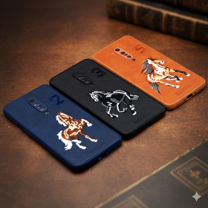 OnePlus 7T Pro POLO Design Leather Type Soft Mobile Cover - Image 2