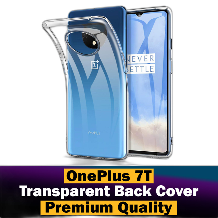 OnePlus 7T Transparent Anti Shock Soft Crystal Clear Case - Image 2 OnePlus 7T Transparent Anti Shock Soft Crystal Clear Case - Image 2