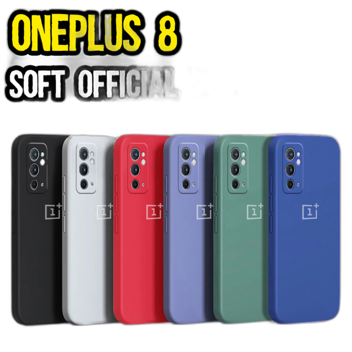 OnePlus 8 Official Logo Silicon Case - Official Case {Multi Colors} For OnePlus 8 - Image 2 OnePlus 8 Official Logo Silicon Case - Official Case {Multi Colors} For OnePlus 8 - Image 2