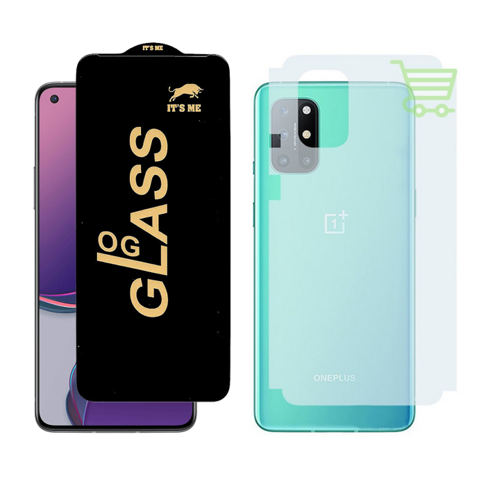 OnePlus 8T Combo: OG Glass Screen Protector + Carbon Back Skin - Image 2 OnePlus 8T Combo: OG Glass Screen Protector + Carbon Back Skin - Image 2
