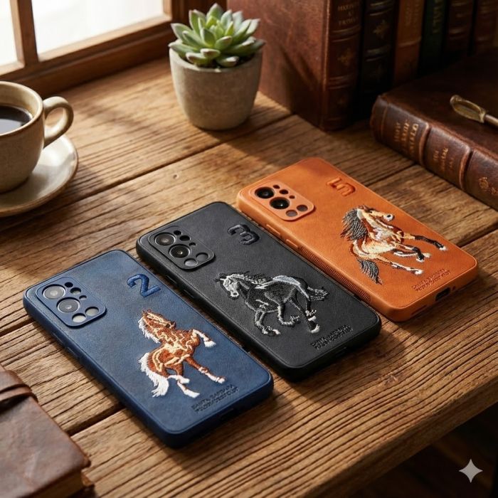 OnePlus 9 Pro POLO Design Leather Type Soft Cover - Image 2