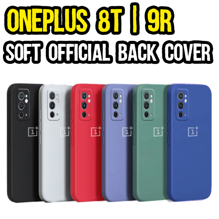 OnePlus 9R Official Logo Silicon Case - Official Case {Multi Colors} For OnePlus 9R - Image 2