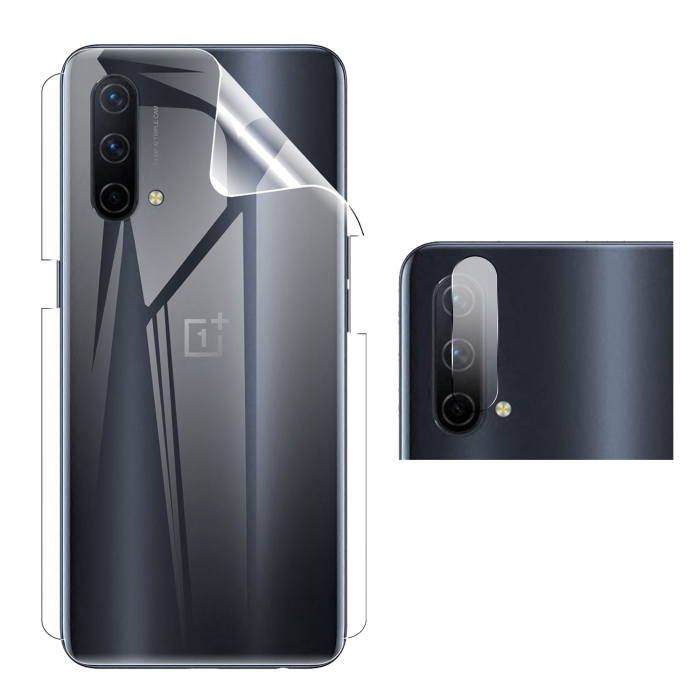 OnePlus Nord CE 5G Clear Back Kit: Jelly Film + Camera Lens Protector - Image 2 OnePlus Nord CE 5G Clear Back Kit: Jelly Film + Camera Lens Protector - Image 2