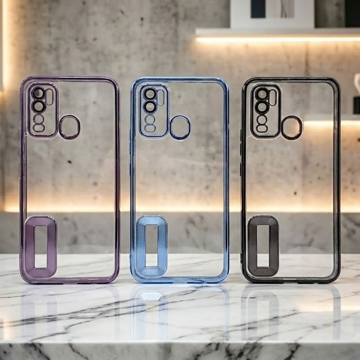OnePlus Nord N10 Soft Multi Chrome Border Camera Protection Cover - Image 2 OnePlus Nord N10 Soft Multi Chrome Border Camera Protection Cover - Image 2