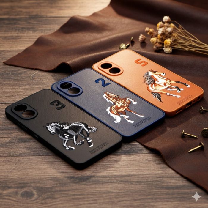 Oppo A18 POLO Design Leather Type Soft Cover - Image 2
