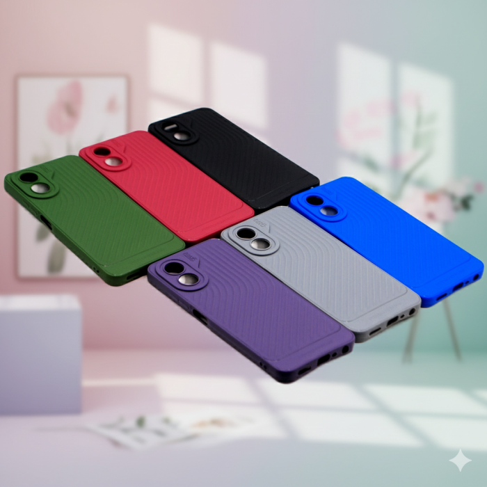 Oppo A18 Soft Gear 4 Style Multicolour Cover - Image 2 Oppo A18 Soft Gear 4 Style Multicolour Cover - Image 2