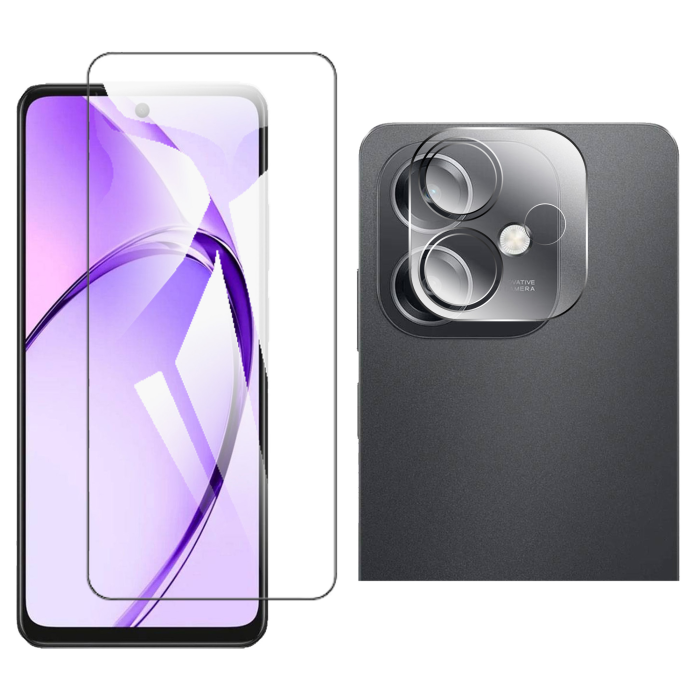 Oppo A3 Glass Protector Polish Screen Tempered + Back Rear Camera 9H Gorilla Flexible Protectior - Image 2 Oppo A3 Glass Protector Polish Screen Tempered + Back Rear Camera 9H Gorilla Flexible Protectior - Image 2
