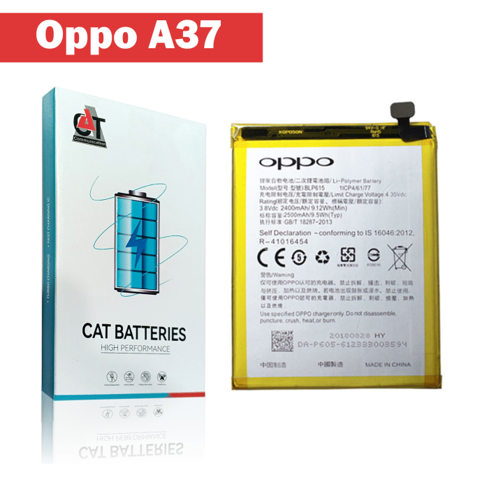 Oppo A37 Battery Replacement - CAT 2630mAh (BLP615) - Image 2 Oppo A37 Battery Replacement - CAT 2630mAh (BLP615) - Image 2