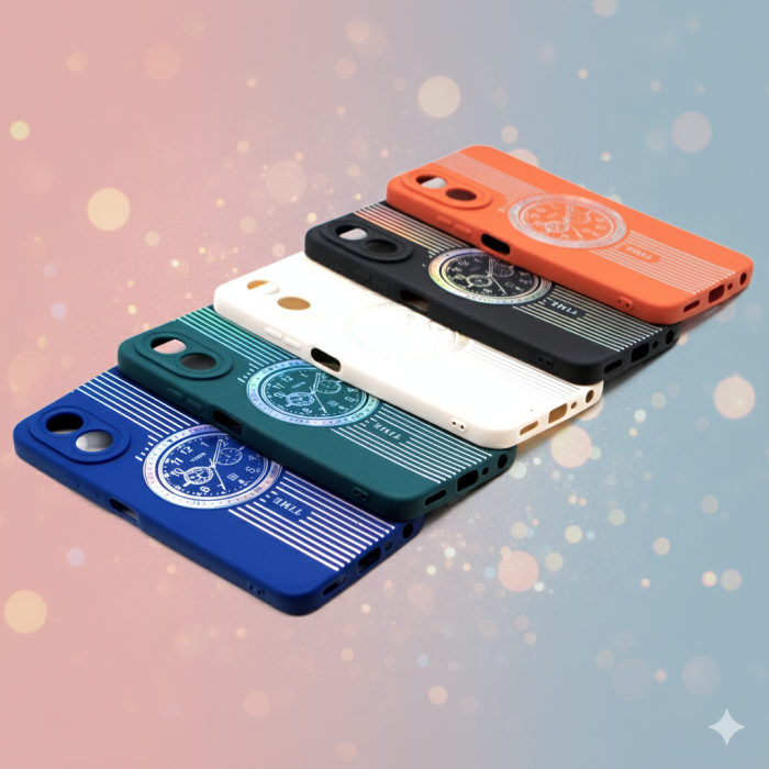 Oppo A38 Soft Silicon Multicolour Cover - Image 2 Oppo A38 Soft Silicon Multicolour Cover - Image 2