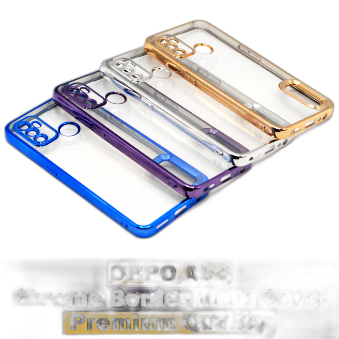 Oppo A53 Soft Multi Chrome Border Camera Protection Cover - Image 2 Oppo A53 Soft Multi Chrome Border Camera Protection Cover - Image 2
