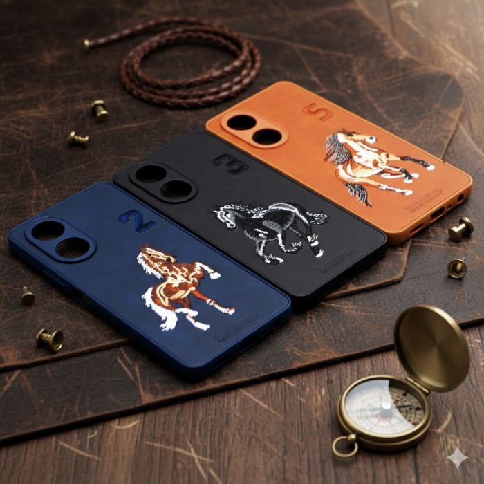 Oppo A58 4G POLO Design Leather Type Soft Cover - Image 2