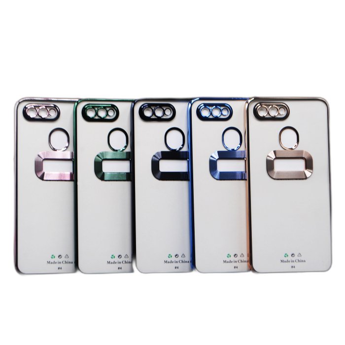 Oppo A7 Soft Multi Chrome Border Camera Protection Cover - Image 2 Oppo A7 Soft Multi Chrome Border Camera Protection Cover - Image 2
