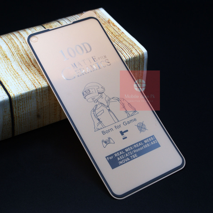 Oppo A72 Matte Ceramic Glass Protector For Oppo A72 - Image 2 Oppo A72 Matte Ceramic Glass Protector For Oppo A72 - Image 2