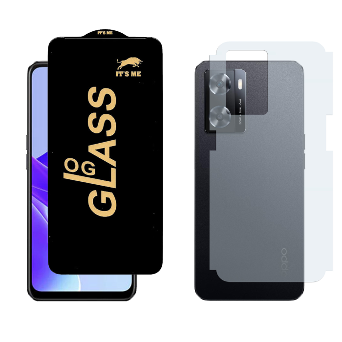 Oppo A77 Combo: OG Glass Screen Protector + Carbon Back Skin - Image 2 Oppo A77 Combo: OG Glass Screen Protector + Carbon Back Skin - Image 2