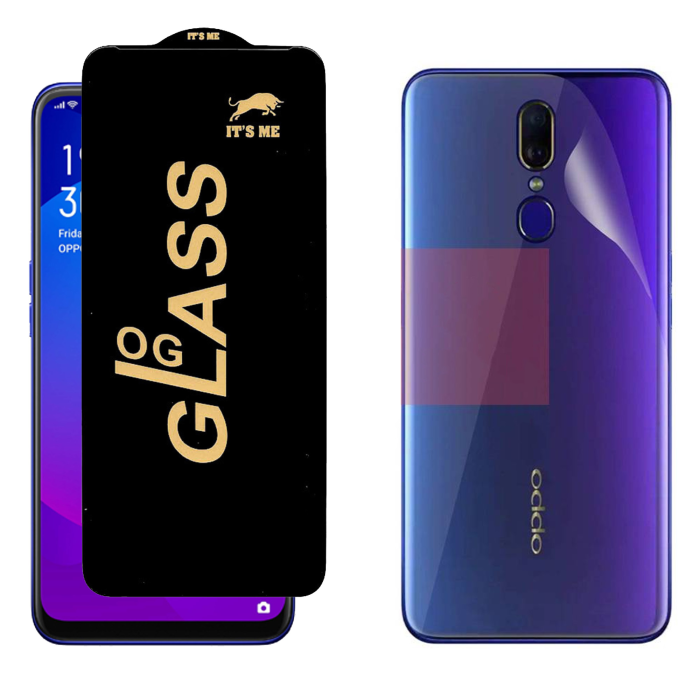 Oppo F11 Protection Pack: OG Glass + Clear Back Jelly Film - Image 2 Oppo F11 Protection Pack: OG Glass + Clear Back Jelly Film - Image 2