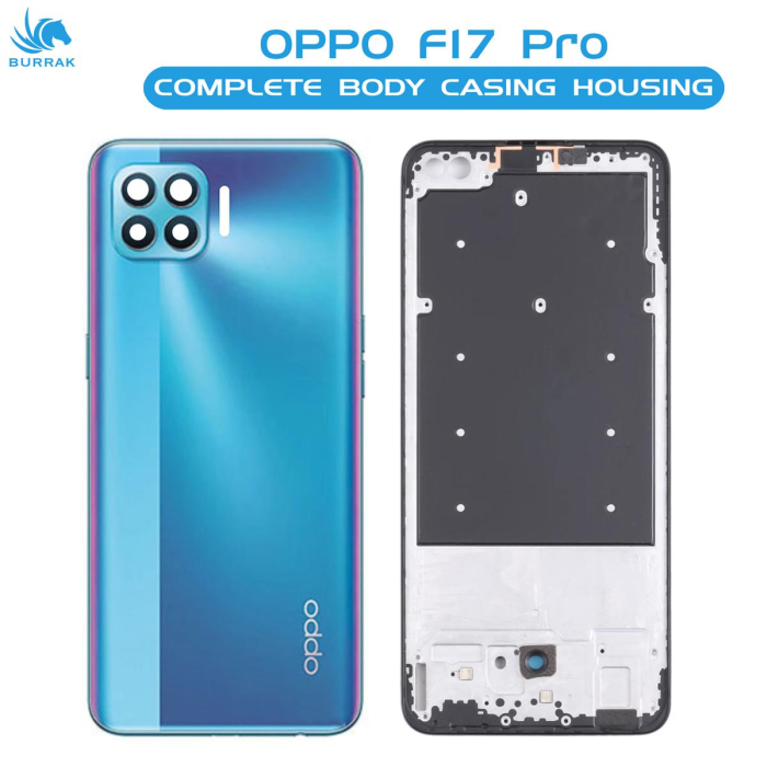 Oppo F17 Pro Blue Housing - Image 2 Oppo F17 Pro Blue Housing - Image 2