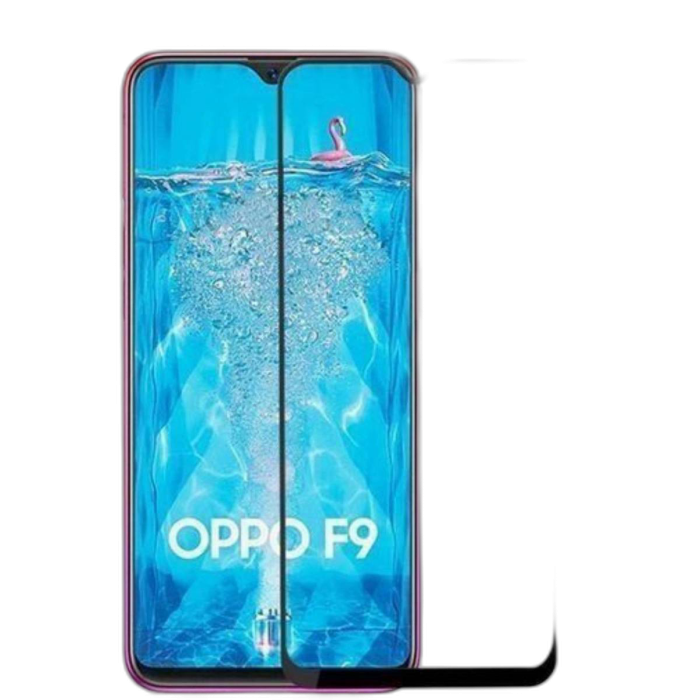 Oppo F9 Full Screen Protector 9D Tempered Glass Protector For Oppo F9 - Image 2 Oppo F9 Full Screen Protector 9D Tempered Glass Protector For Oppo F9 - Image 2