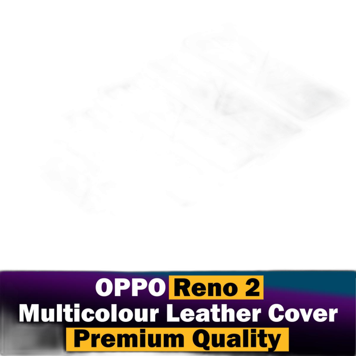 Oppo Rene 2 Back Cover Soft Multicolour Leather Case For Oppo Rene 2 - Image 2 Oppo Rene 2 Back Cover Soft Multicolour Leather Case For Oppo Rene 2 - Image 2