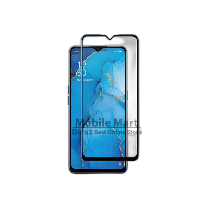 Oppo Reno 3 Full Screen Protector 9D Tempered Glass Protector For Oppo Reno 3 - Image 2 Oppo Reno 3 Full Screen Protector 9D Tempered Glass Protector For Oppo Reno 3 - Image 2