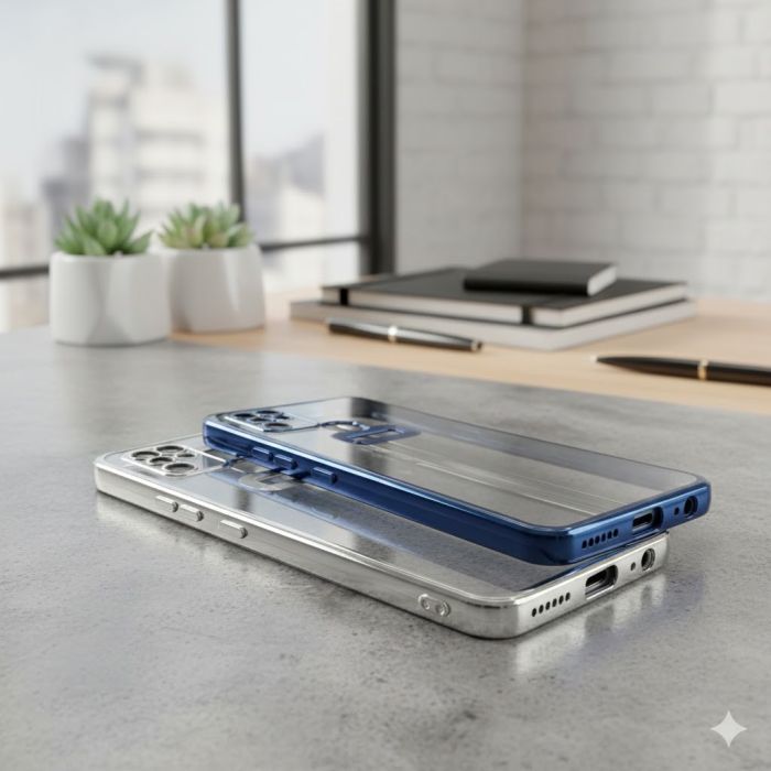 Oppo Reno 3 Soft Multi Chrome Border Camera Protection Mobile Cover - Image 2 Oppo Reno 3 Soft Multi Chrome Border Camera Protection Mobile Cover - Image 2