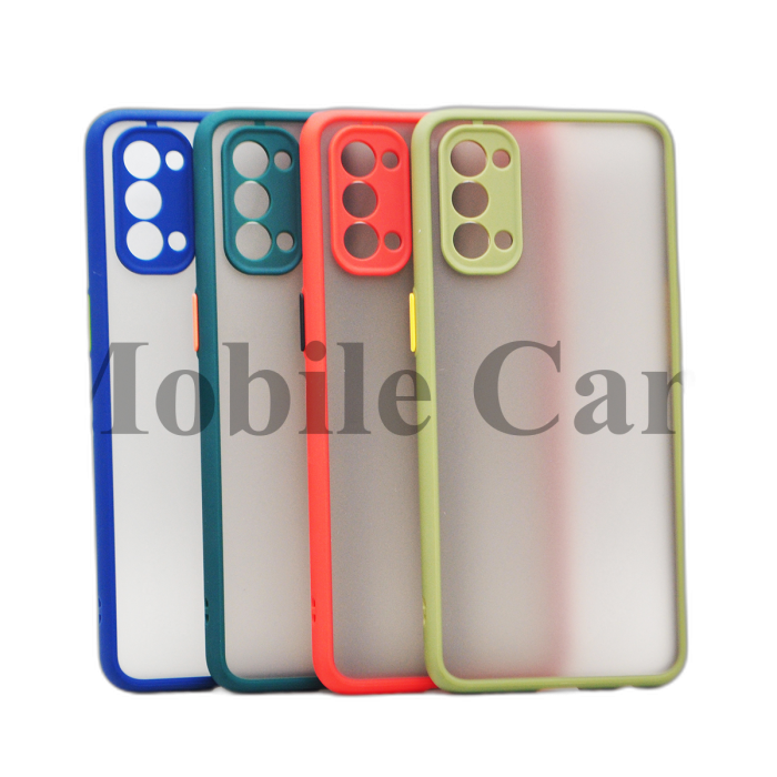 Oppo Reno 4 Smoky Matte Armor Case Camera Protection Mobile Cover - Image 2 Oppo Reno 4 Smoky Matte Armor Case Camera Protection Mobile Cover - Image 2
