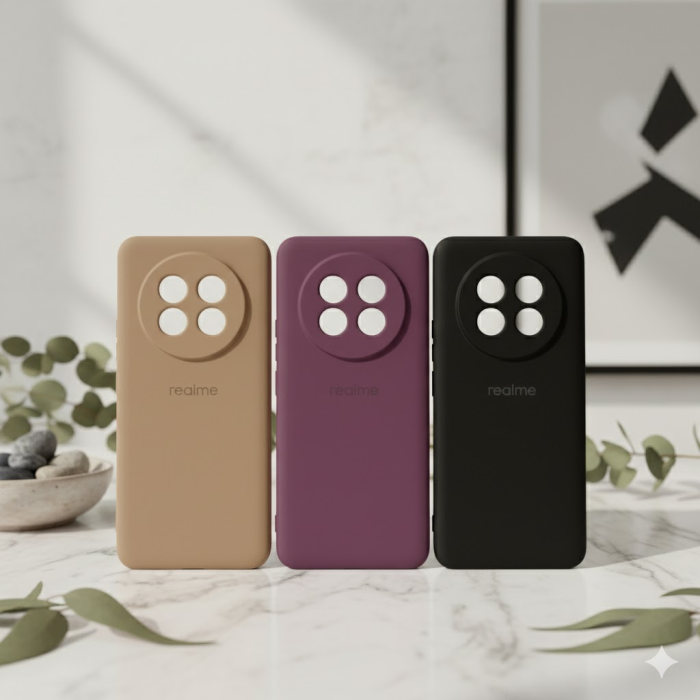 Realme 13 Plus Liquid Silicone Soft-Touch Mobile Cover - Image 2 Realme 13 Plus Liquid Silicone Soft-Touch Mobile Cover - Image 2