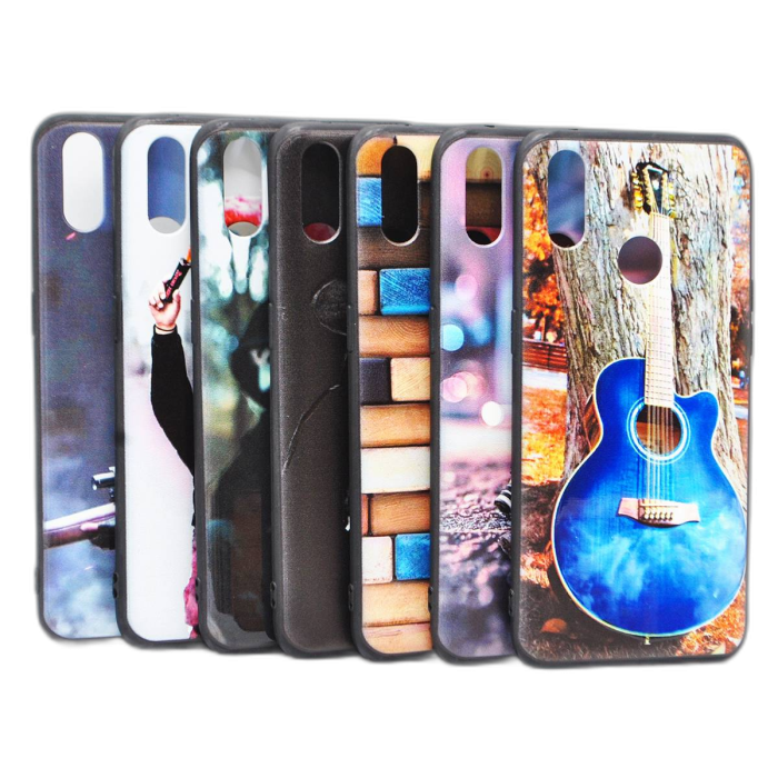 Realme 3 Pro Back Cover Multicolour 3D Design Silicon Case For Realme 3 Pro - Image 2 Realme 3 Pro Back Cover Multicolour 3D Design Silicon Case For Realme 3 Pro - Image 2