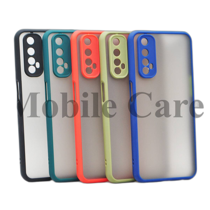 Realme 7 Smoky Matte Armor Case Camera Protection Mobile Cover - Image 2 Realme 7 Smoky Matte Armor Case Camera Protection Mobile Cover - Image 2