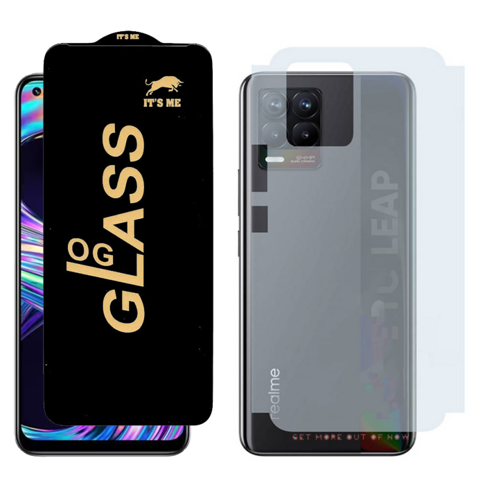 Realme 8 Combo: OG Glass Screen Protector + Carbon Back Skin - Image 2 Realme 8 Combo: OG Glass Screen Protector + Carbon Back Skin - Image 2
