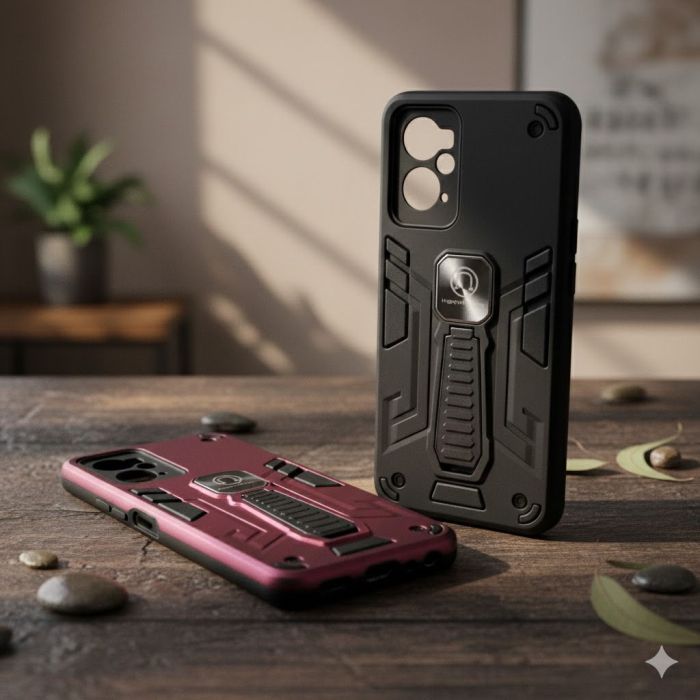 Realme 9i Armor Stand Hard Case - Image 2 Realme 9i Armor Stand Hard Case - Image 2