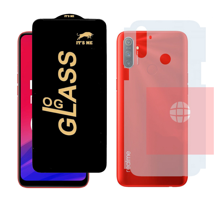 Realme C3 Combo: OG Glass Screen Protector + Carbon Back Skin - Image 2 Realme C3 Combo: OG Glass Screen Protector + Carbon Back Skin - Image 2