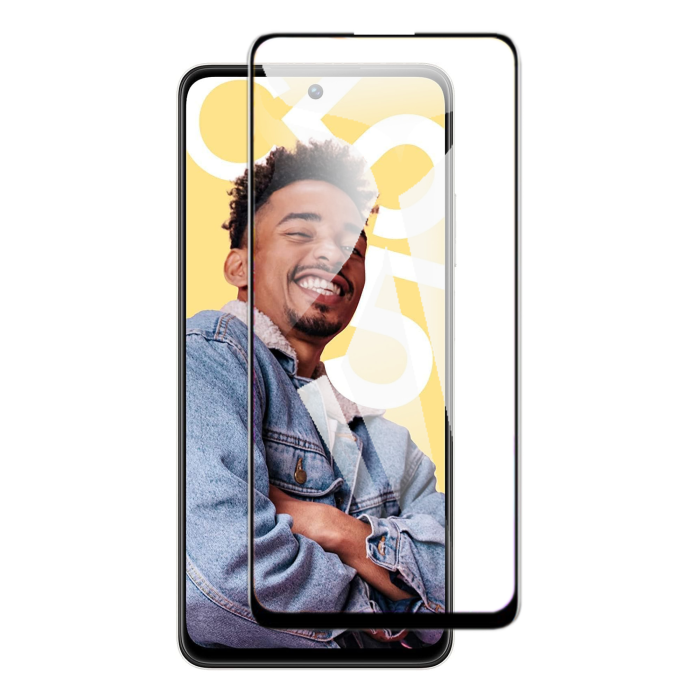 Realme C55 Full Screen Protector 9D Tempered Glass Protector For Realme C55 - Image 2 Realme C55 Full Screen Protector 9D Tempered Glass Protector For Realme C55 - Image 2
